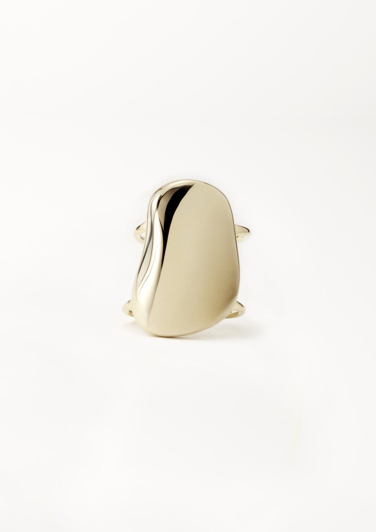 xenia bous Jewellery Golden Stone 33 Round Stone Cuff gold silber